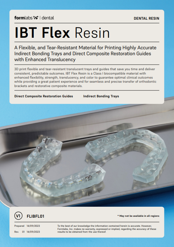 Formlabs 3 IBT Flex Resin Cartridge