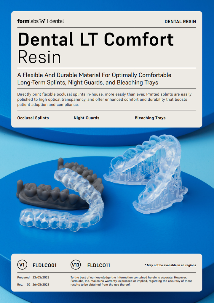Formlabs 4 vloeistof Dental LT Comfort 1 Liter