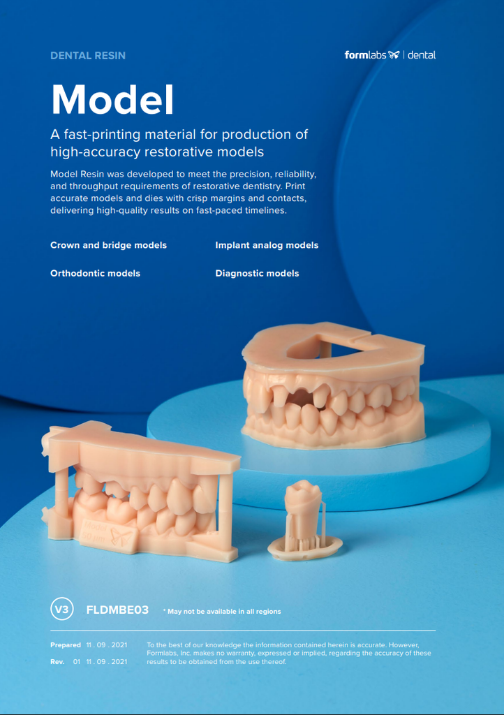 Formlabs vloeistof Dental Model 1L V3