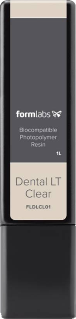 Formlabs 2/3 vloeistof Dental LT Clear 1 Liter (splint)