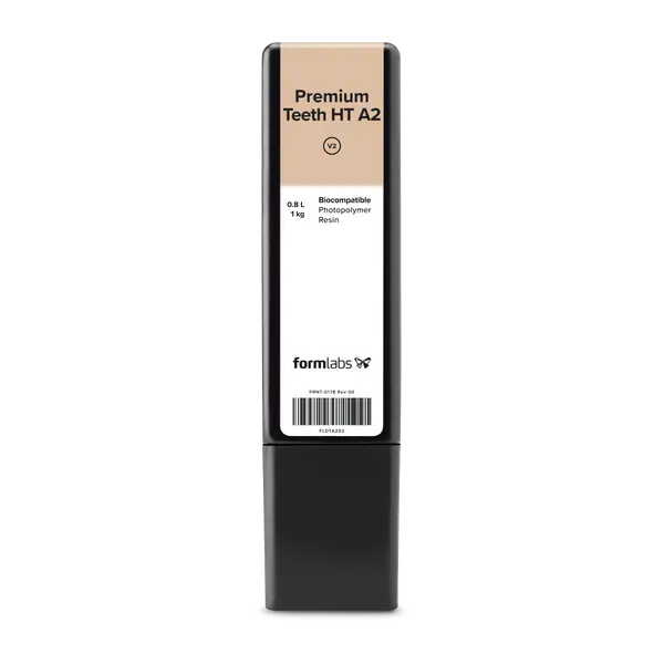 Formlabs Premium Teeth A2 Resin Cartridge