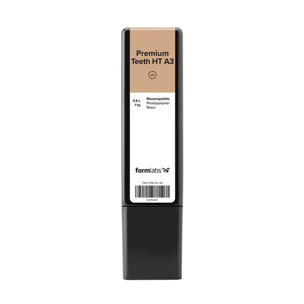 Formlabs Premium Teeth A3 Resin Cartridge