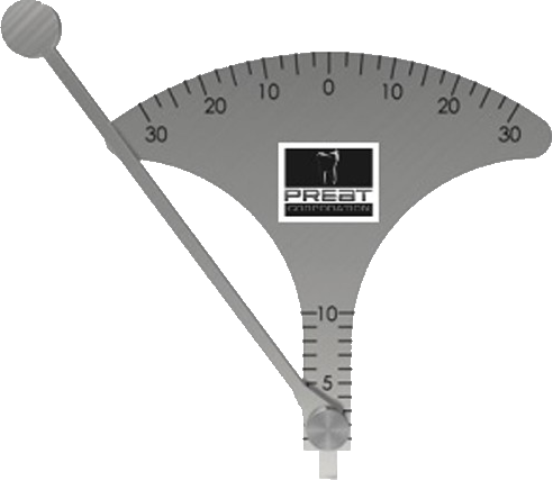 Hoogte en gradenmeter implantaatwerk