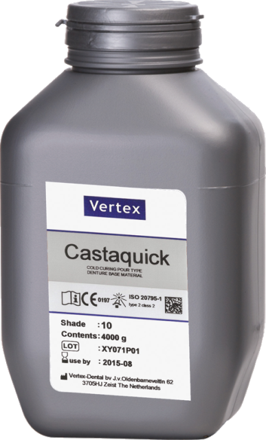 Vertex Castaquick kleur 6 1000gr