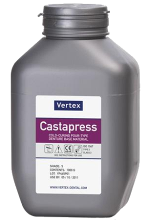 Vertex Castapress kleur 5 1000gr.