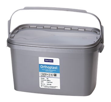 Vertex orthoplast clear 22 4000gr