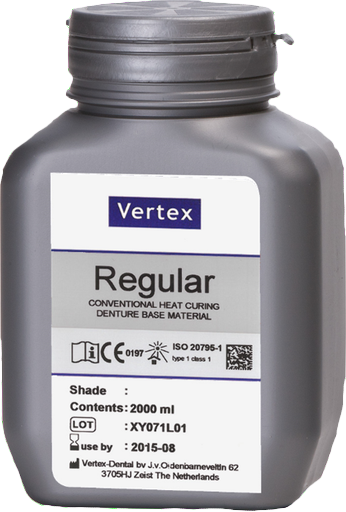 Vertex Regular kleur 5 500gr