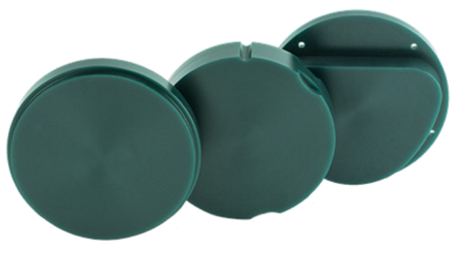 Wax blank 98 Open Systeem WAX-98-GROEN-20 - 20mm