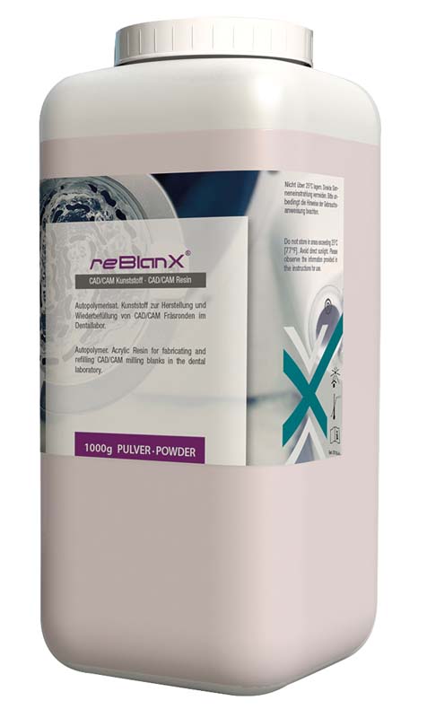 (RB-PI-V-1000) reBlanX kunststof pink V 1000 gram