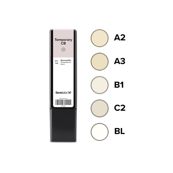 [FL-3-T-C2] Formlabs 2/3 Temporary CB Resin C2 Cartridge 