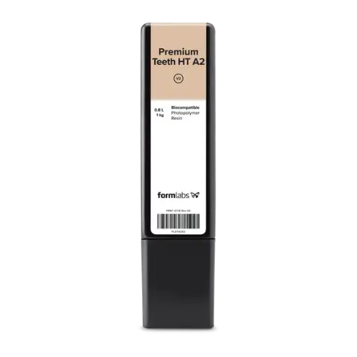 [FL-3-TEETH-A2] Formlabs Premium Teeth A2 Resin Cartridge