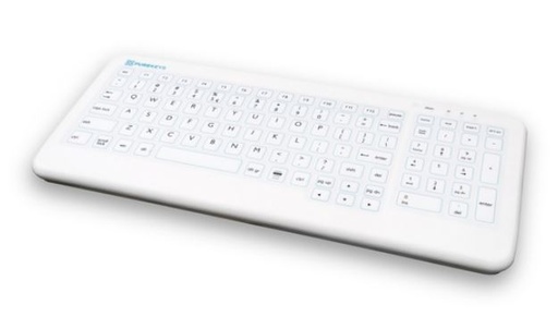 [PURE-TB-DL] Purekeys Hygienisch Silicone Toetsenbord Draadloos