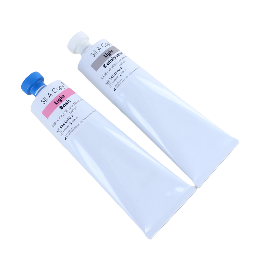 [SAC-LI-TU-2] Sil-A-Copy Light tubes   2x140ml