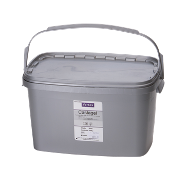 [VER-CG-TR-6KG] Dupliceermassa Castagel Vertex 6kg transparant