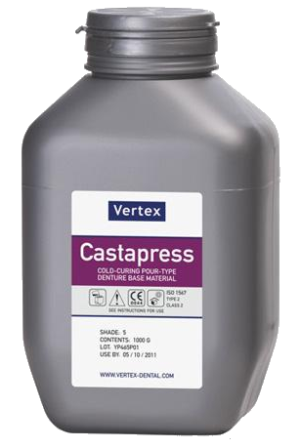 [VER-CP-10-1000GR] Vertex Castapress kleur 10 1000gr.