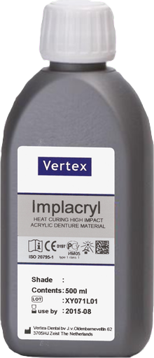 [VER-IM-250ML] Vertex Implacryl 250ml