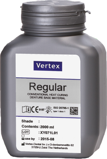 [VER-REG-10-500GR] Vertex Regular kleur 10 500gr