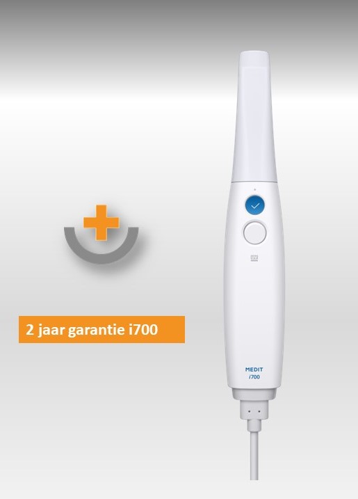 [JGM] jaarlijkse garantie Medit intra-oraal Scanners