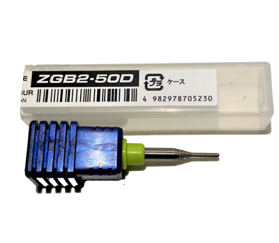 [ZGB2-50D] Tool Wet cutter R0.50 (R: radius) tbv DWX-42W/43W - High quality finish